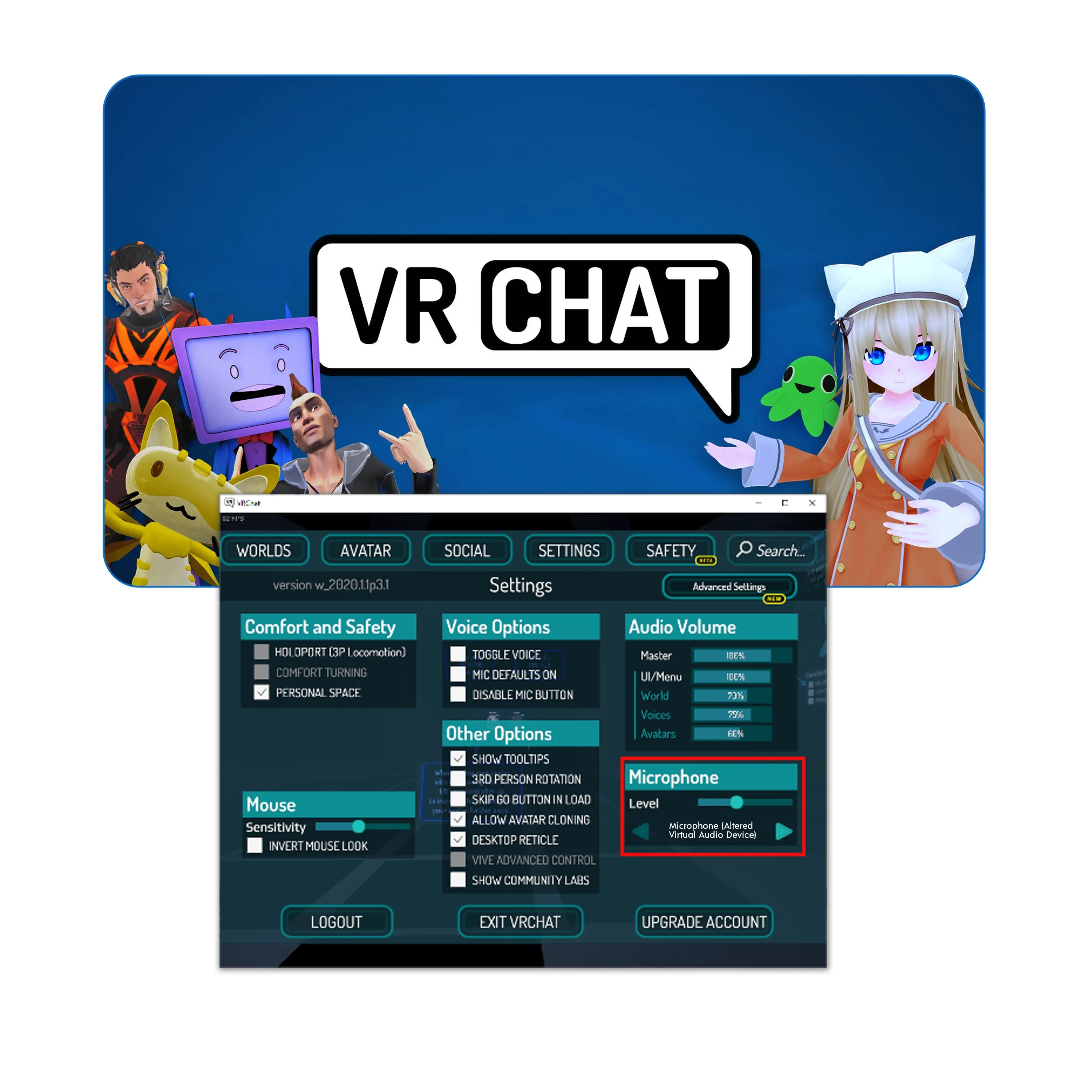 VR Chat with Altered Studio Real-Time | Altered